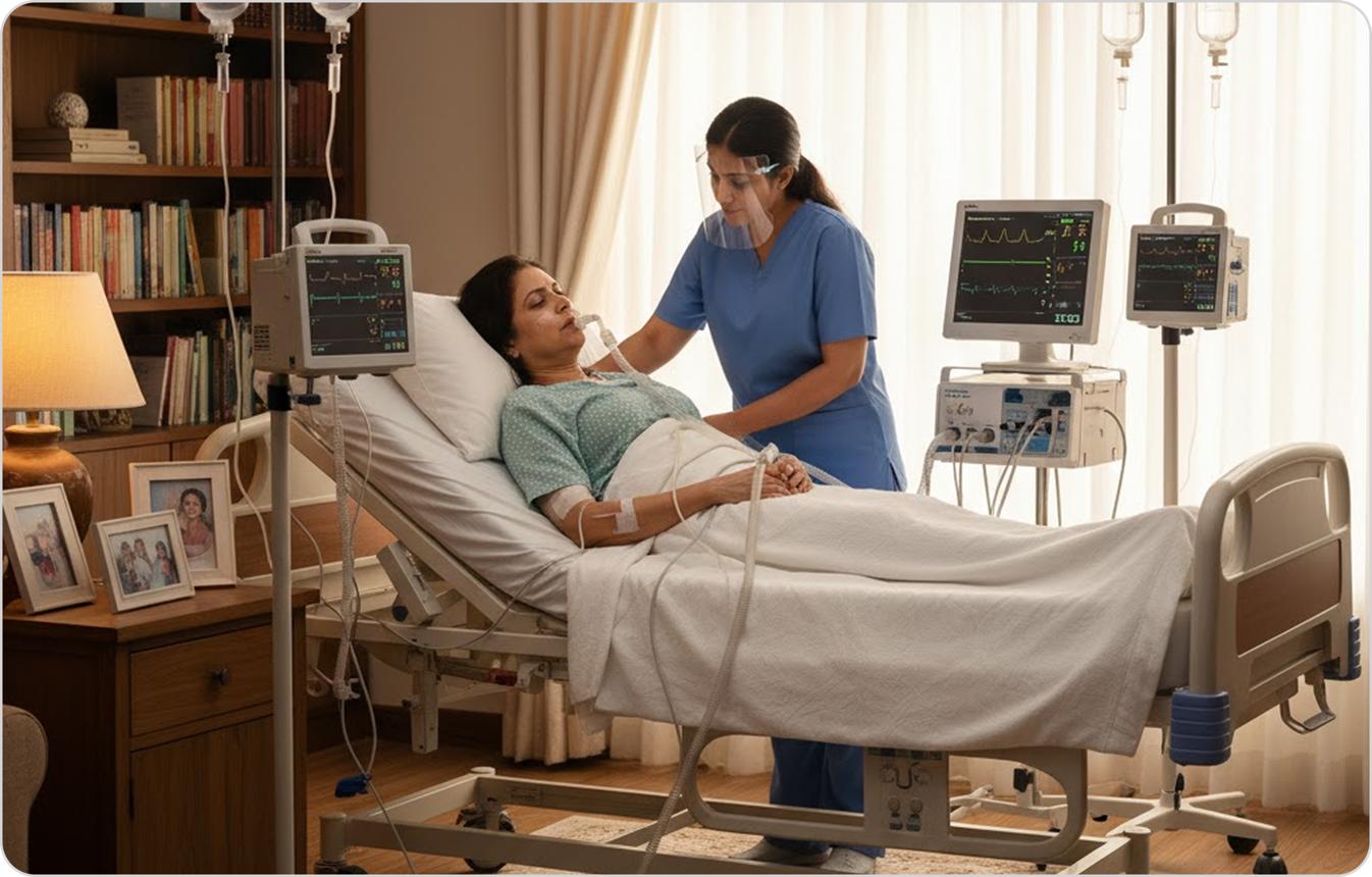 ICU setup at home
